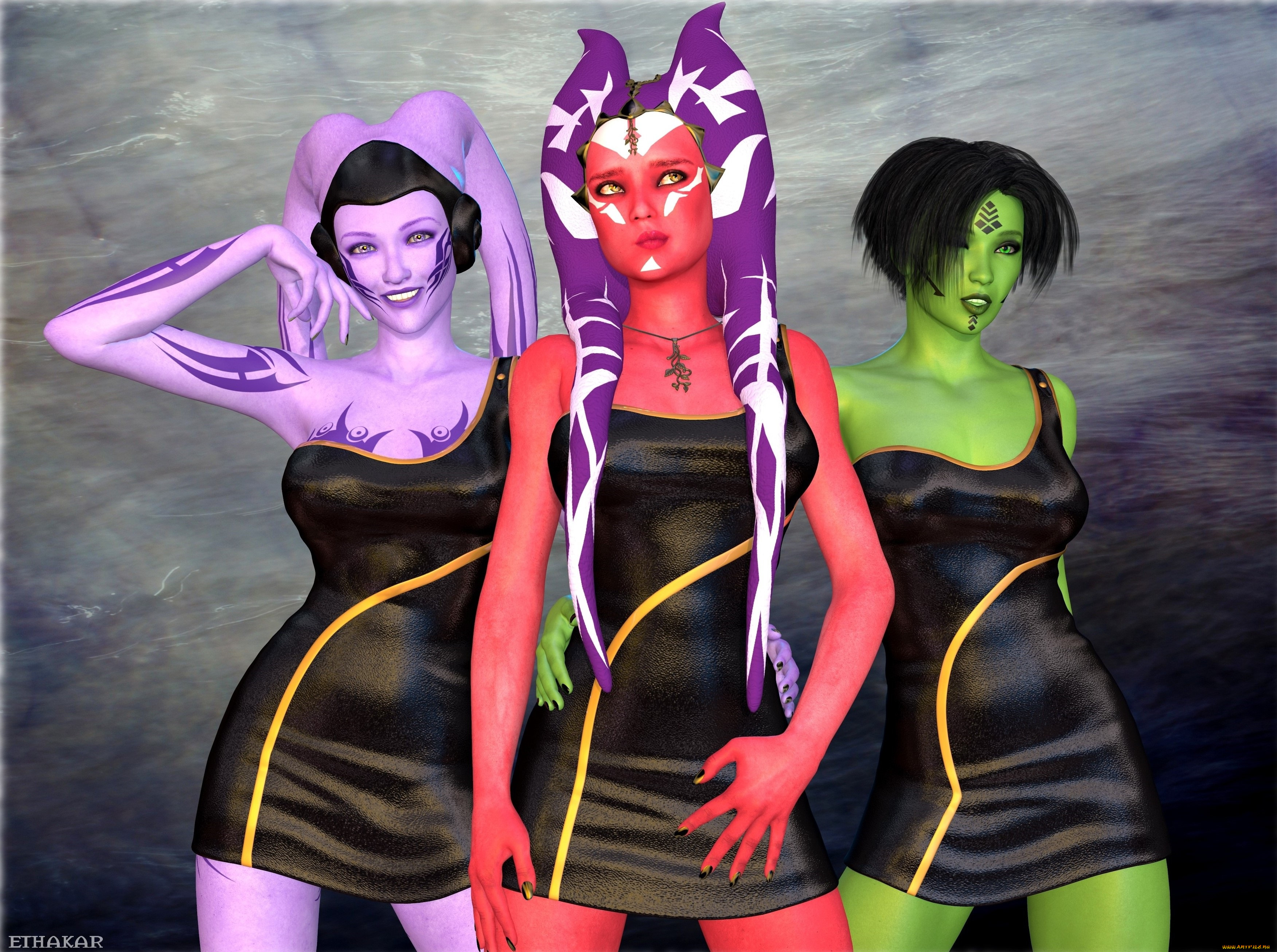 3 ,  , creatures, , , 